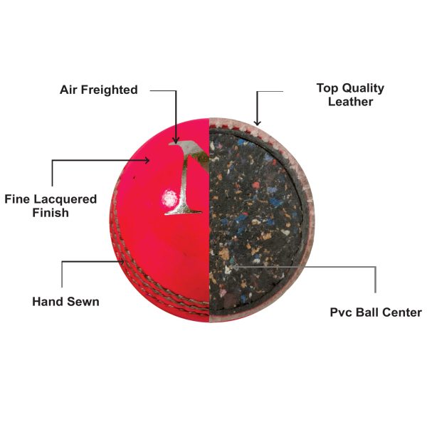 A01 RED ROBIN CRICKET BALLS - Image 3