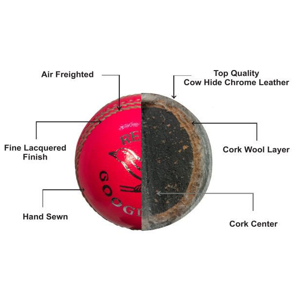 A01 RED ROBIN CRICKET BALLS - Image 7