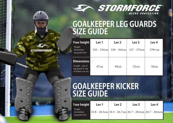 J03 HOCKEY GOALKEEPER LEG GUARDS - Image 2