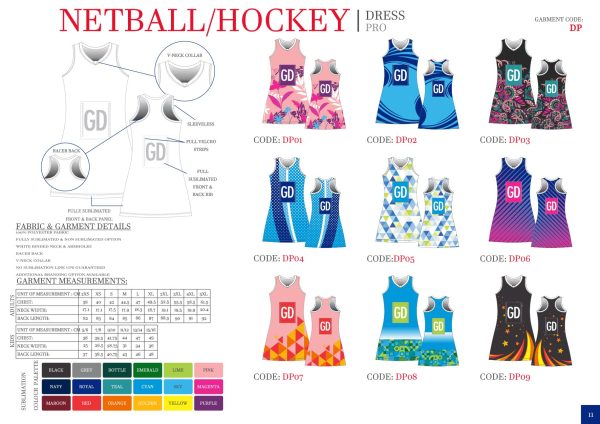 Netball/Hockey Dress Pro