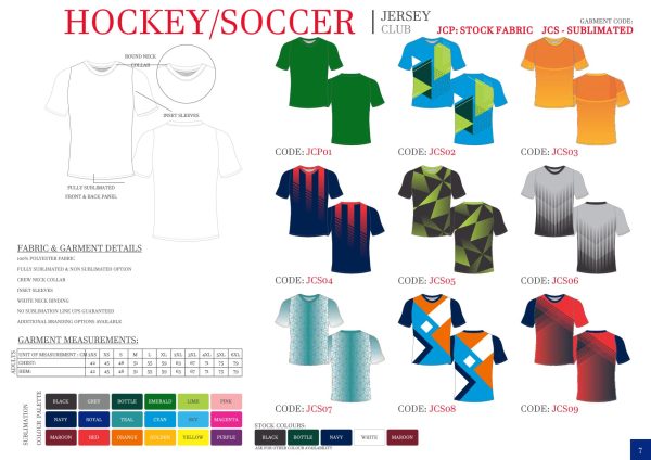 Hockey/Soccer Jersey Club