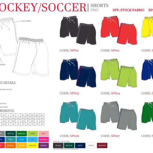 Hockey/Soccer Shorts Pro