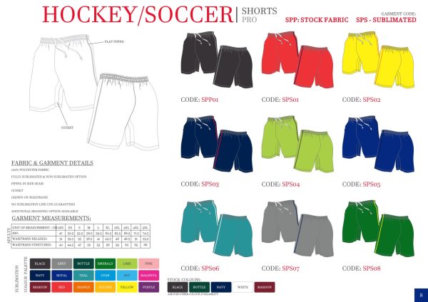 Hockey/Soccer Shorts Pro