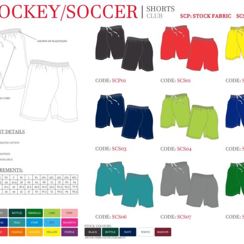 Hockey/Soccer Shorts Club
