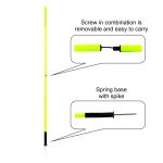 W10 SLALOM POLES