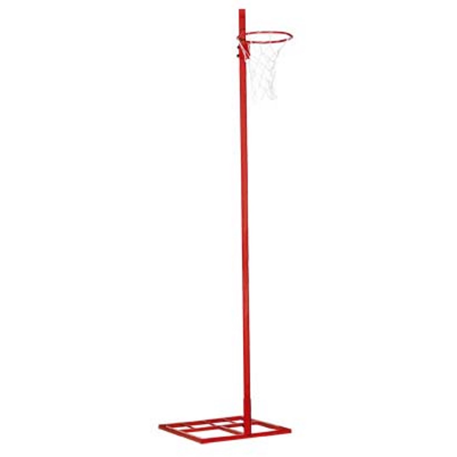 netball pole and ring portable 1