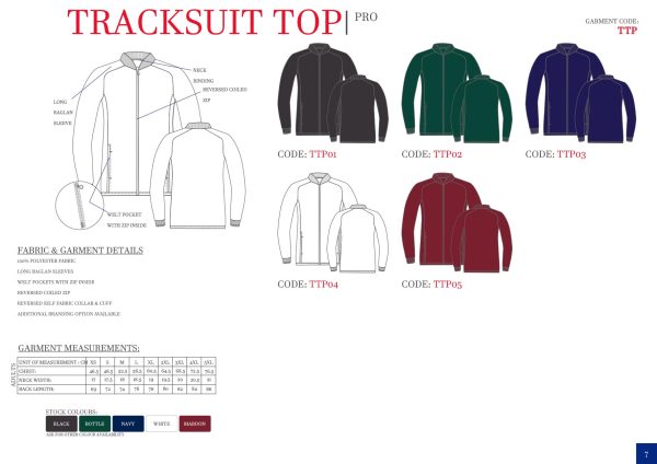 Tracksuit Top Pro