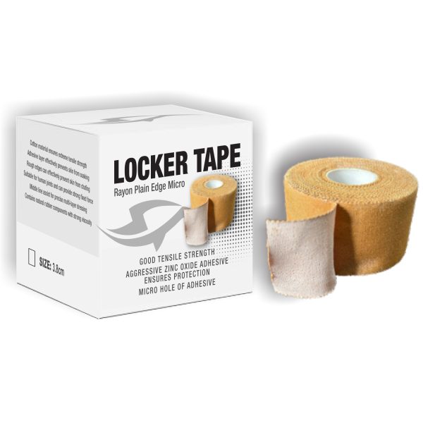 Sports Locker Tape with Rayon and Zinc Oxide